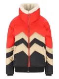 BOGNER chevron padded jacket - Red