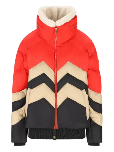 BOGNER chevron padded jacket