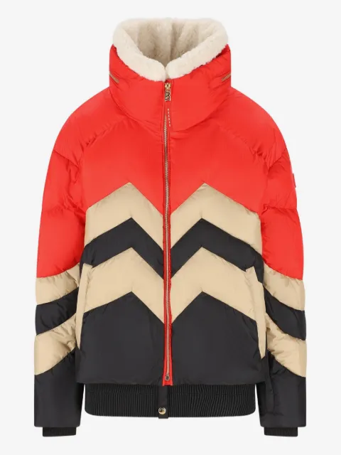 BOGNER chevron padded jacket