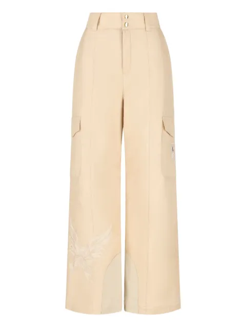 BOGNER high-waisted flared trousers