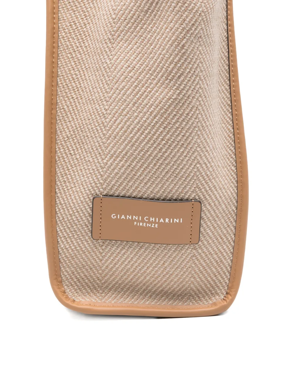 Gianni Chiarini Marcella Tote Bag In Neutral