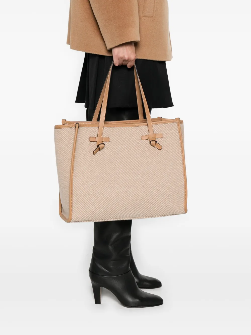 GIANNI CHIARINI Marcella shopper - Beige