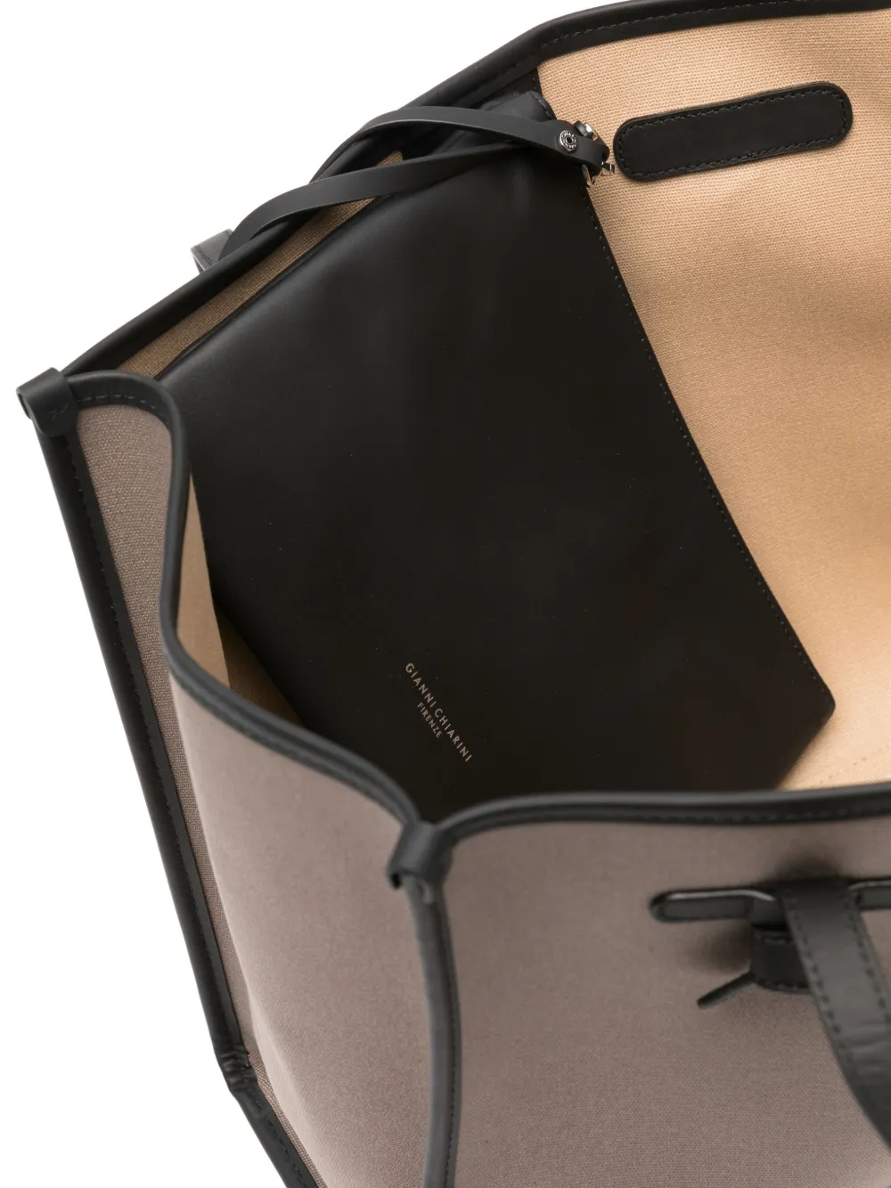 Gianni Chiarini Marcella Tote Bag In Gray