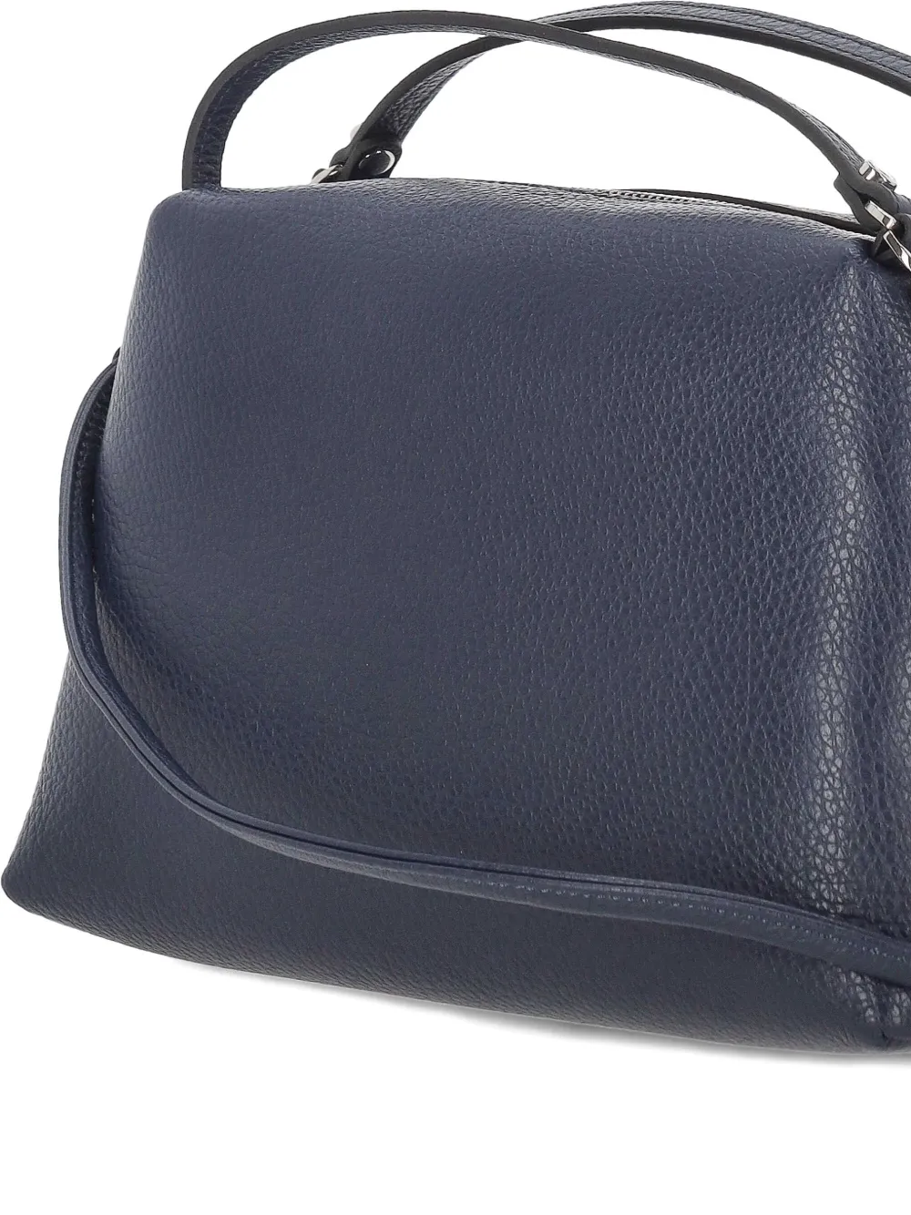 Gianni Chiarini Leather Tote Bag In Blue