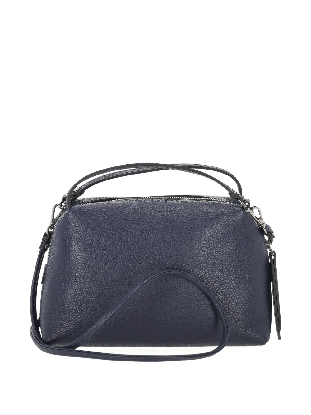 Gianni Chiarini Leather Tote Bag In Blue