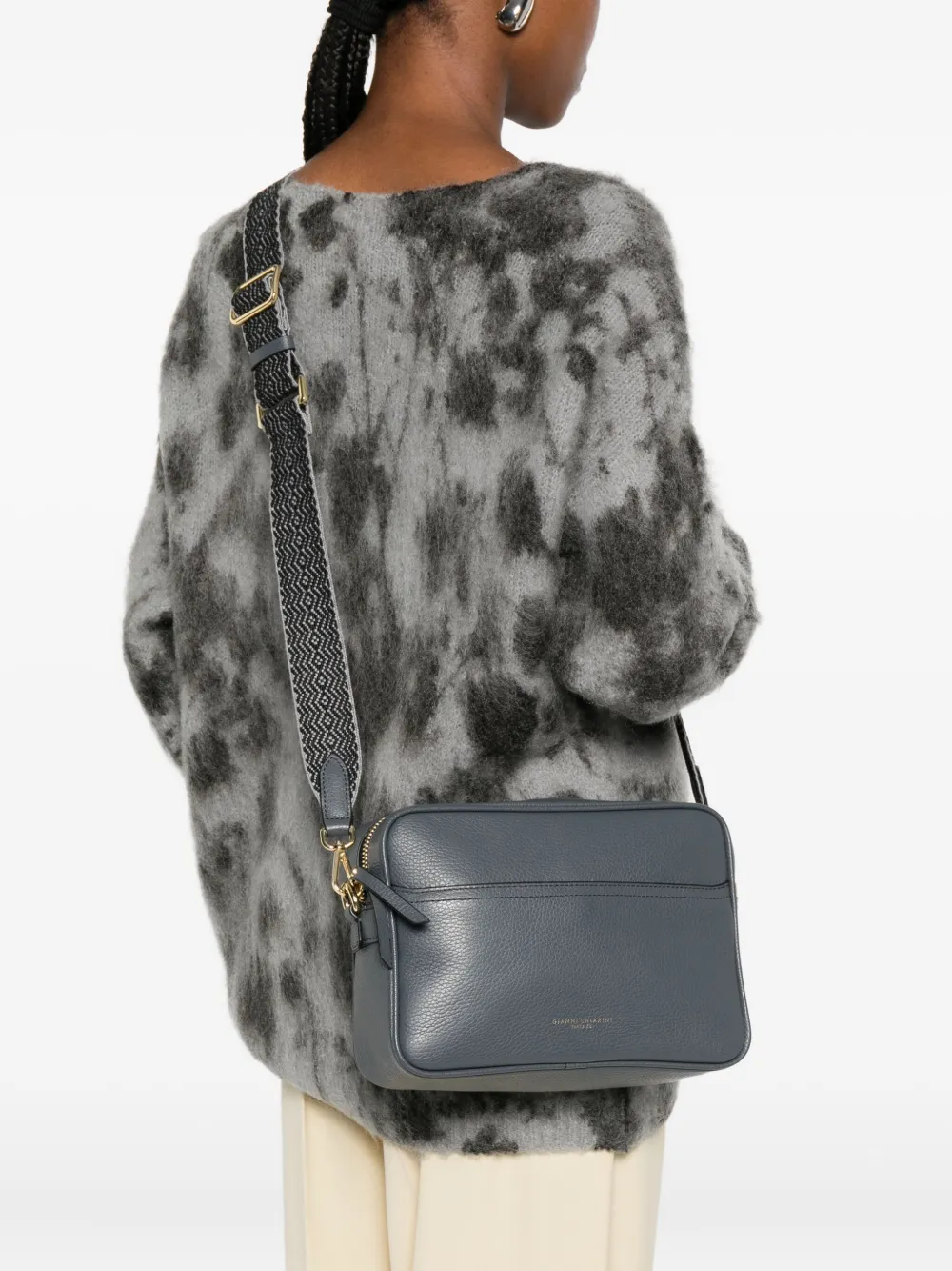 Gianni Chiarini Nina Crossbody Bag In Black