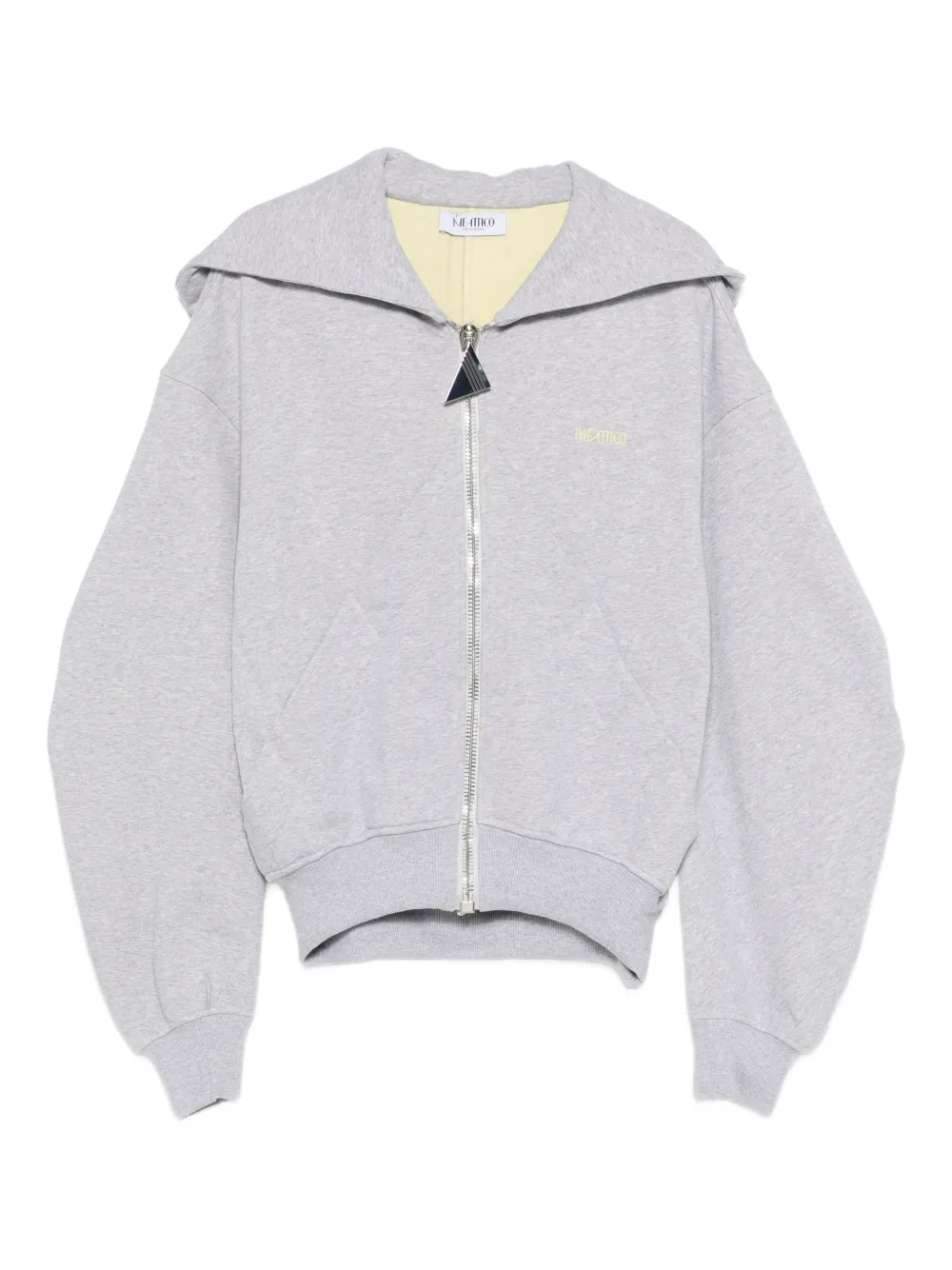 The Attico zip-up hoodie - Grigio