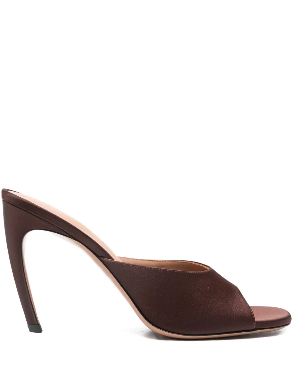 The Attico sandalias Betta con tacón de 95mm | marrón | Image 1