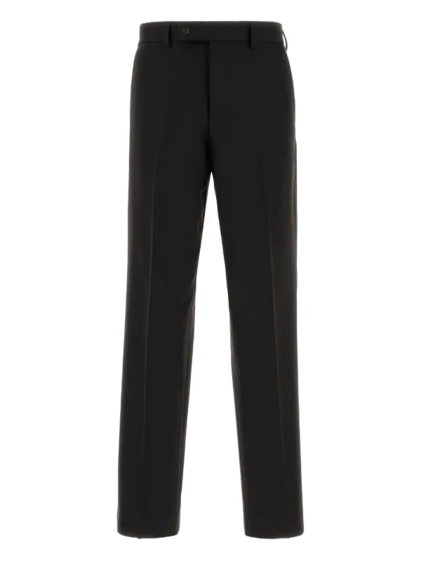 FENDI Twill Trousers Black FARFETCH UK