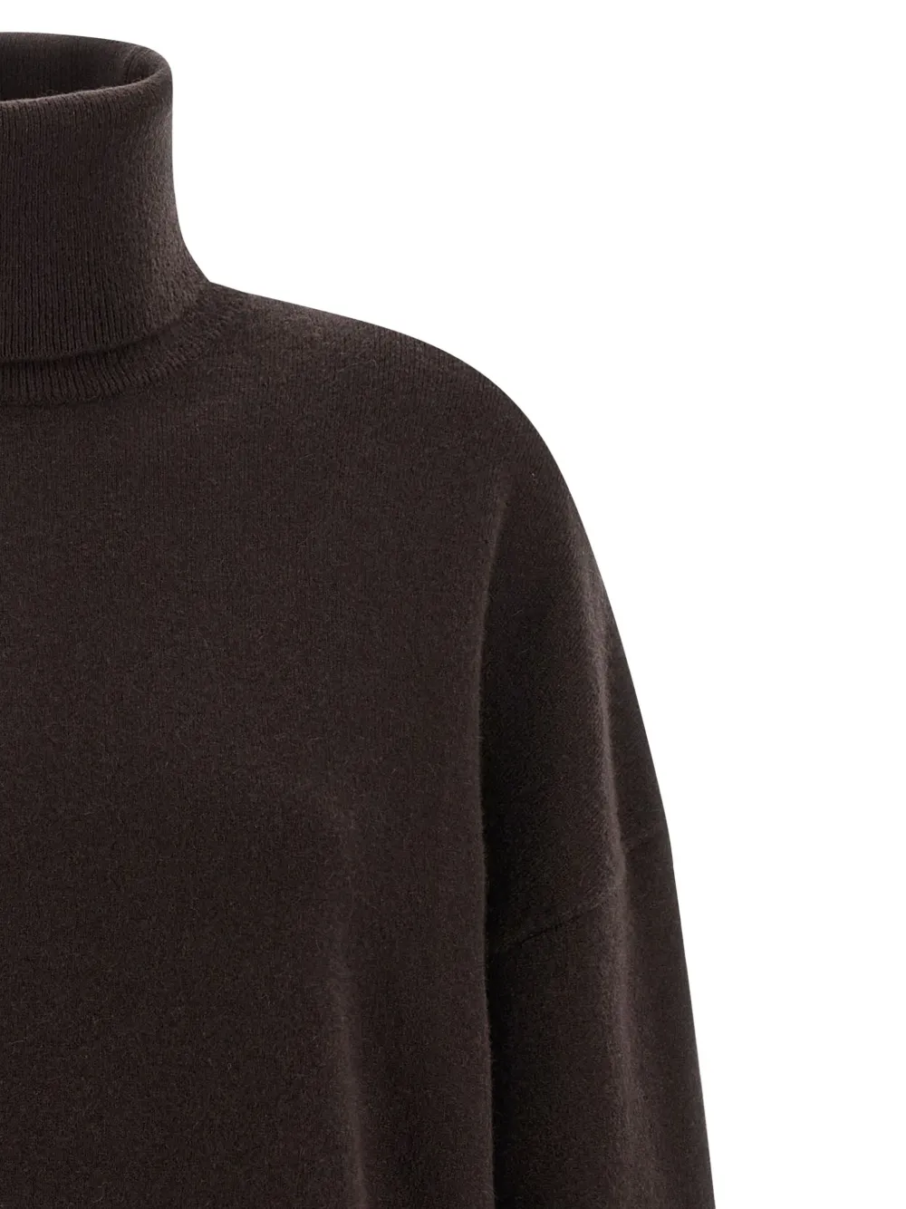Extreme Cashmere 'n°204 Jill' Turtleneck Sweater In Brown