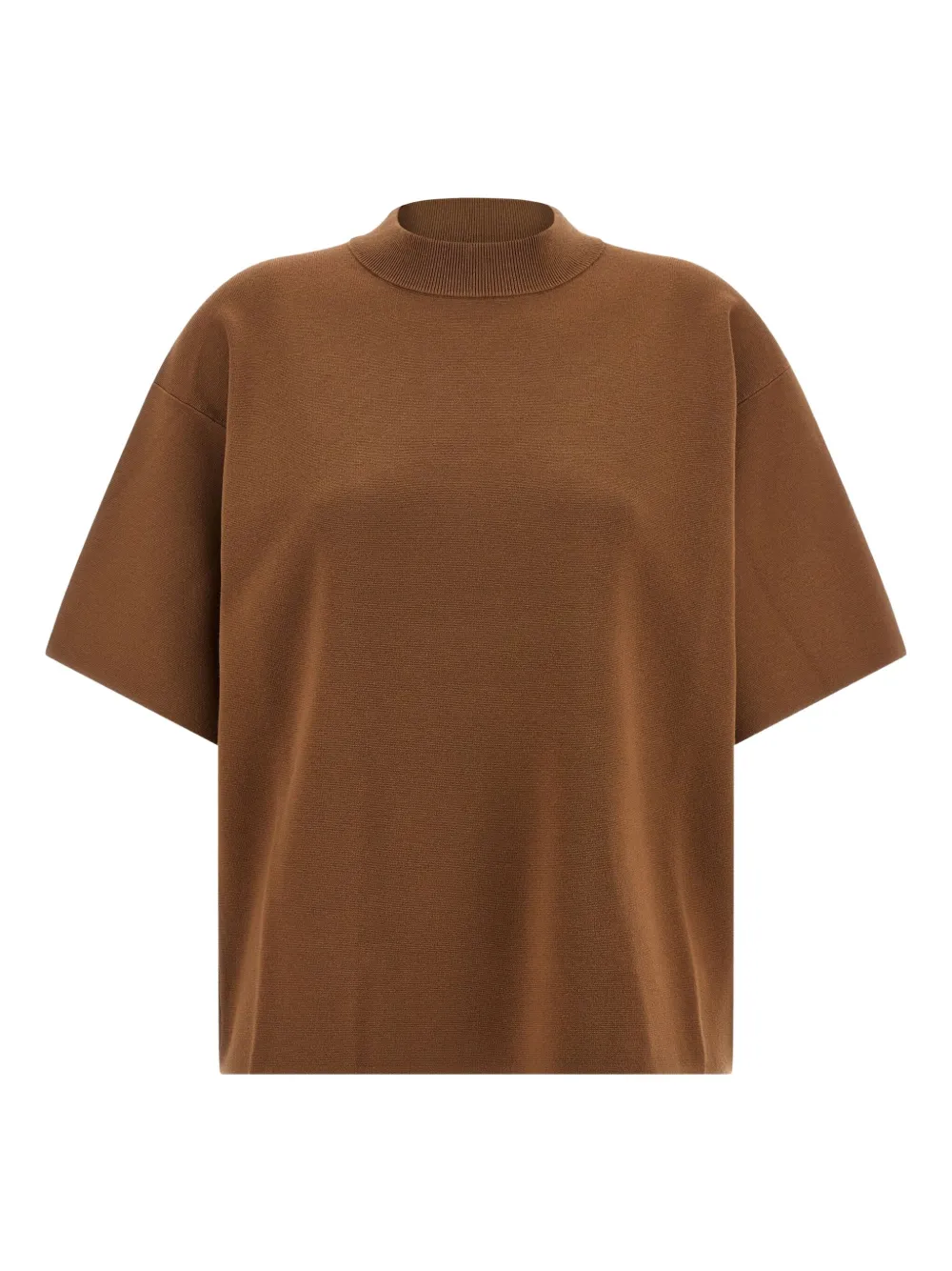 Max Mara crew neck top | Brown | Image 1