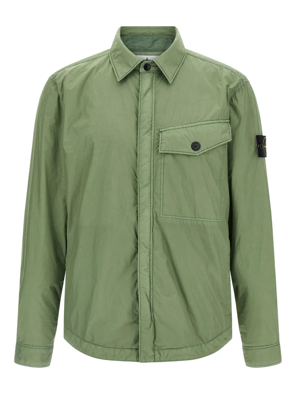 Stone Island Compass-badge jacket | Green | Image 1
