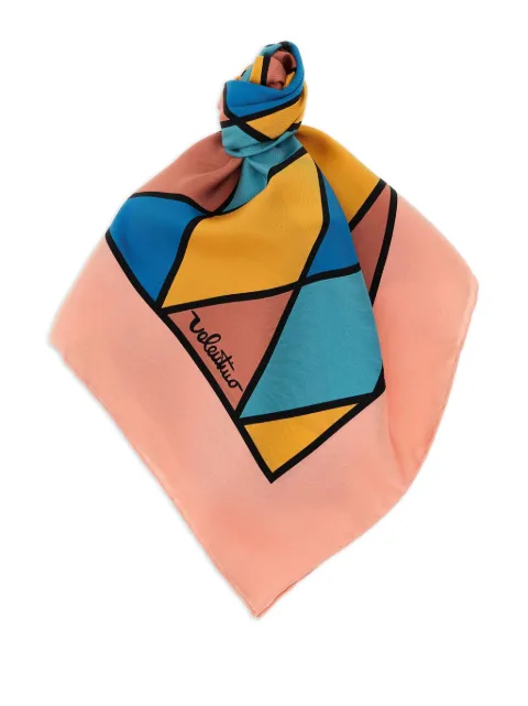 Valentino Garavani rhombelle-print scarf