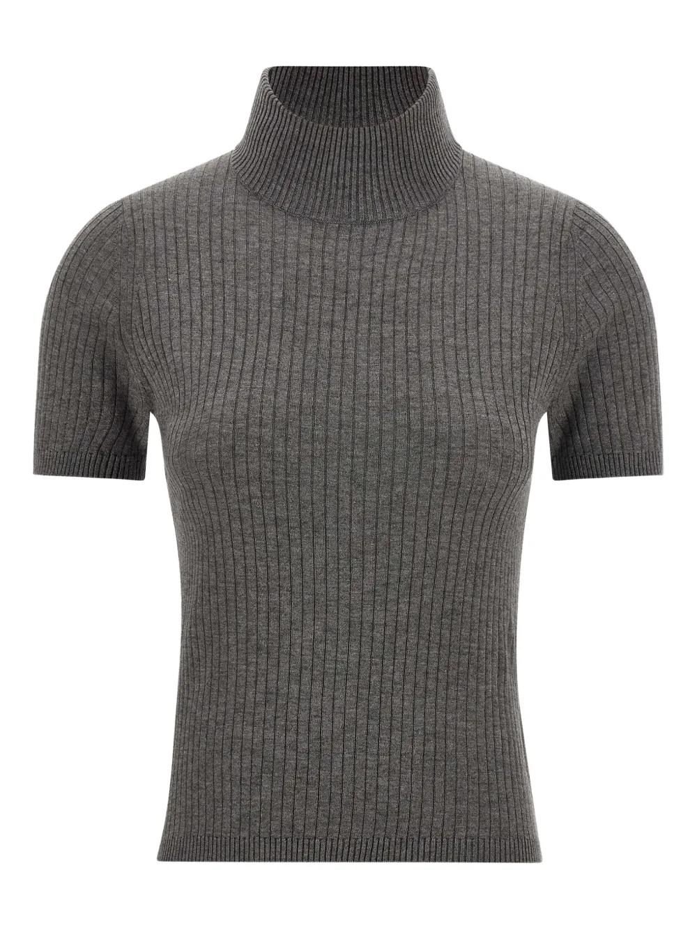 Max Mara Janagy ribbed high-neck sweater | Grey | Image 1
