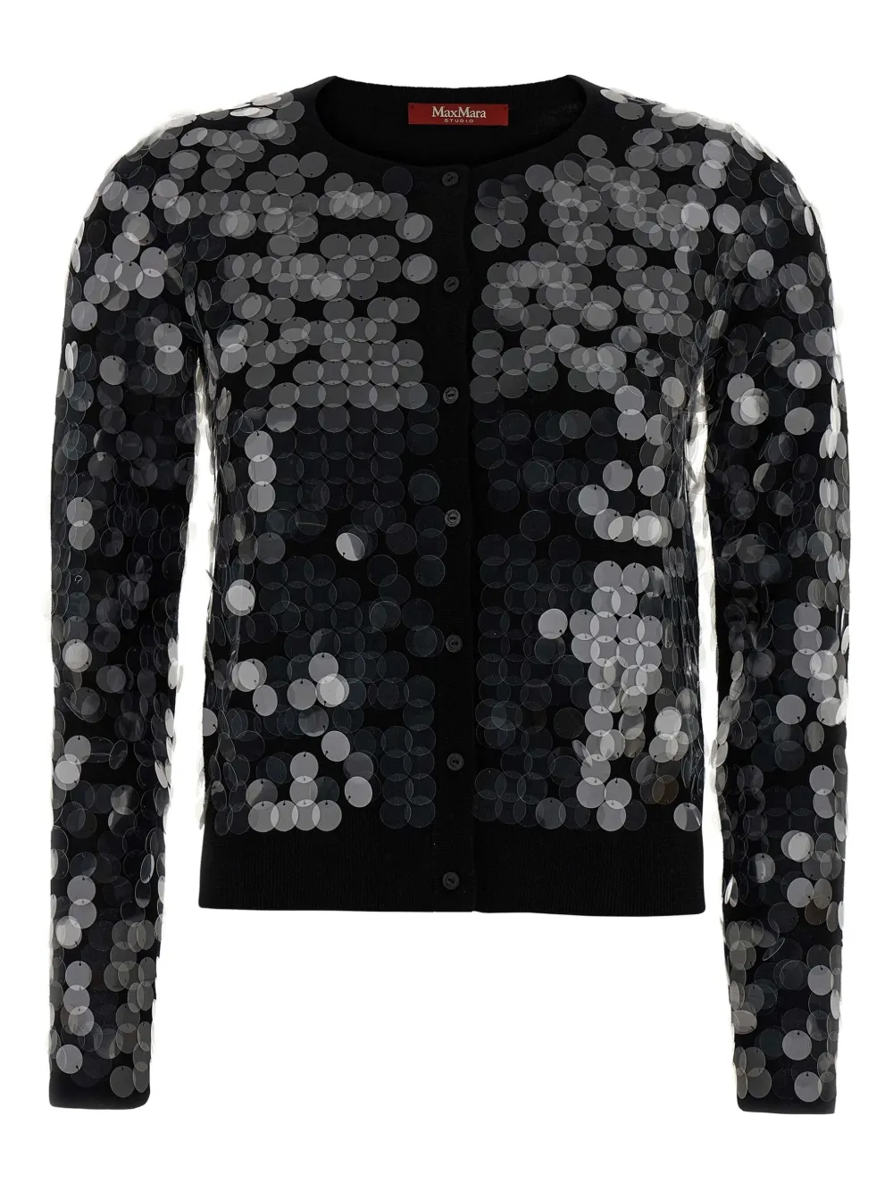 Max Mara Necton sequin-embellished cardigan | Black | Image 1