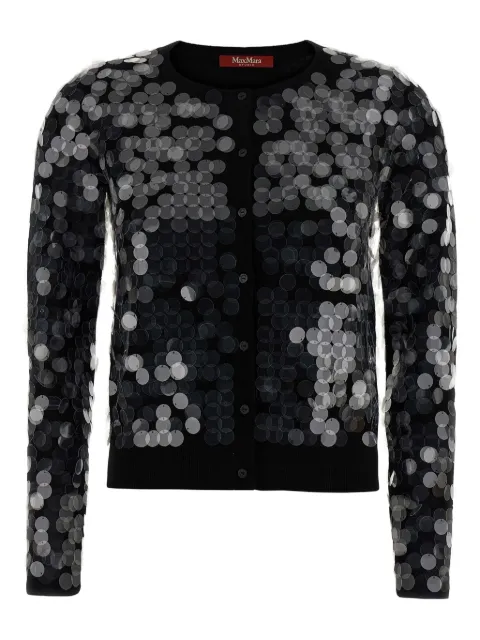 Max Mara Necton sequin-embellished cardigan