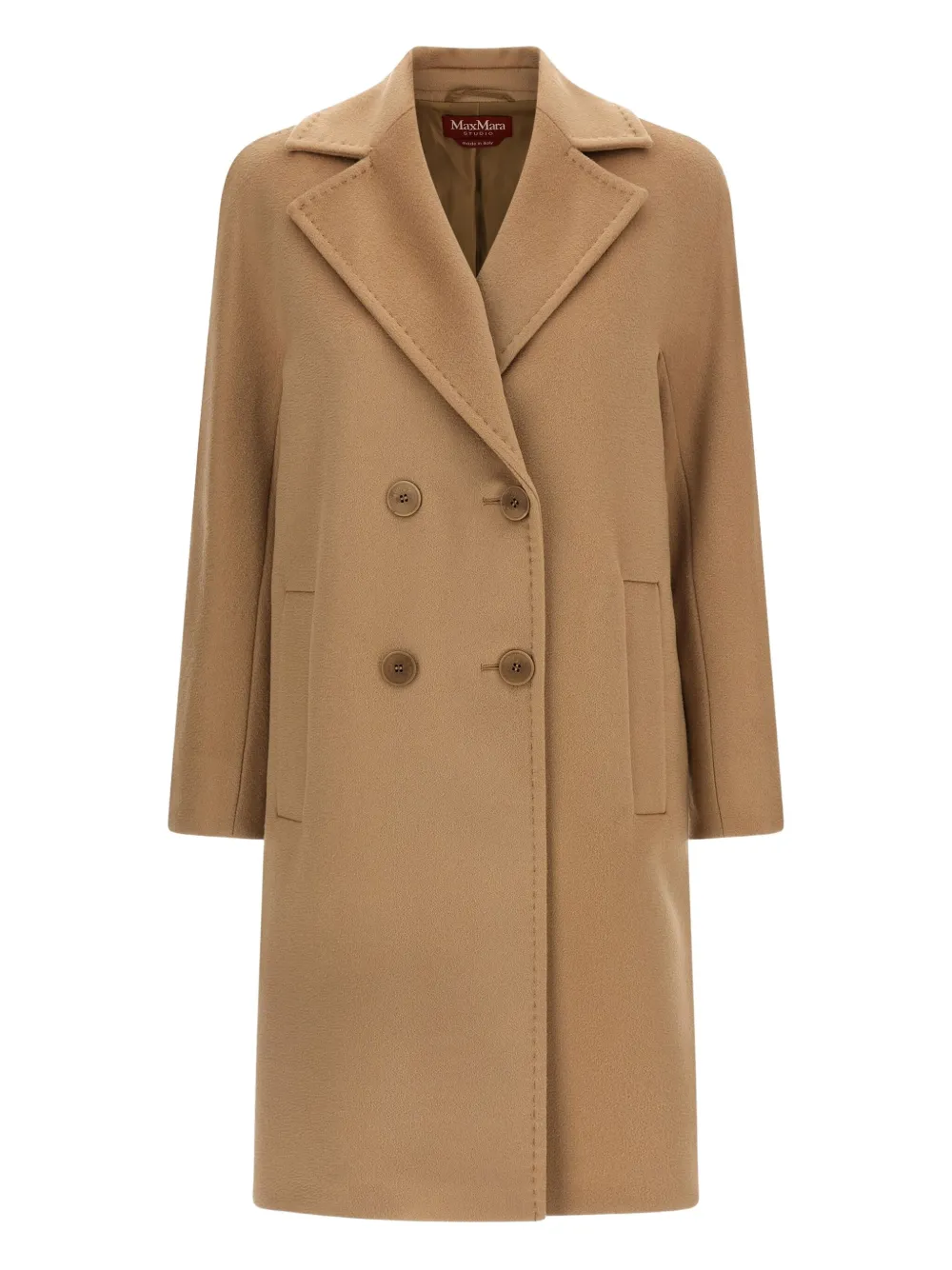 Max Mara double-breasted coat | Neutrals | Image 1