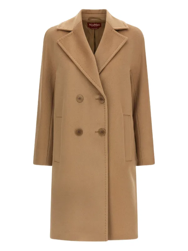 Max Mara ダブルコート | ニュートラル | FARFETCH JP