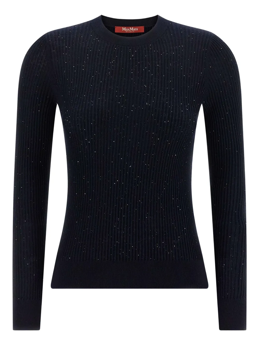 Max Mara Marabu sequin-embellished sweater | Blue | Image 1
