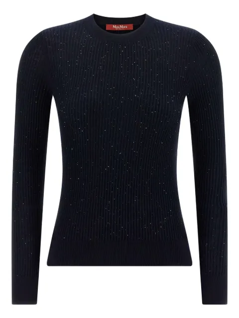 Max Mara Marabu sequin-embellished sweater