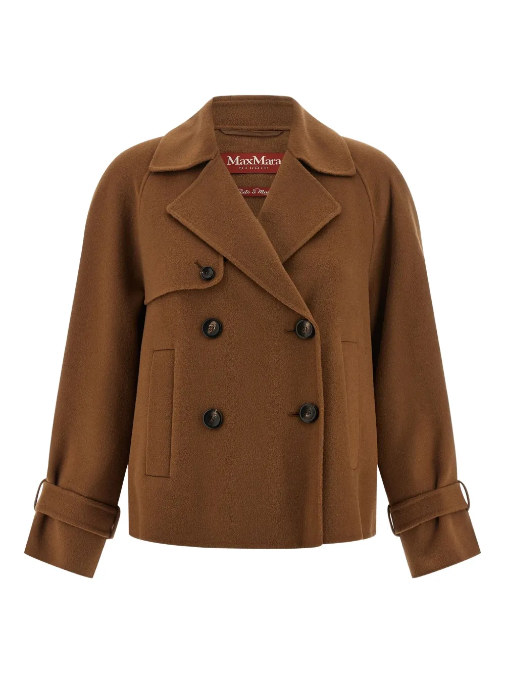 Max Mara Nupar double-breasted jacket | Brown | Image 1