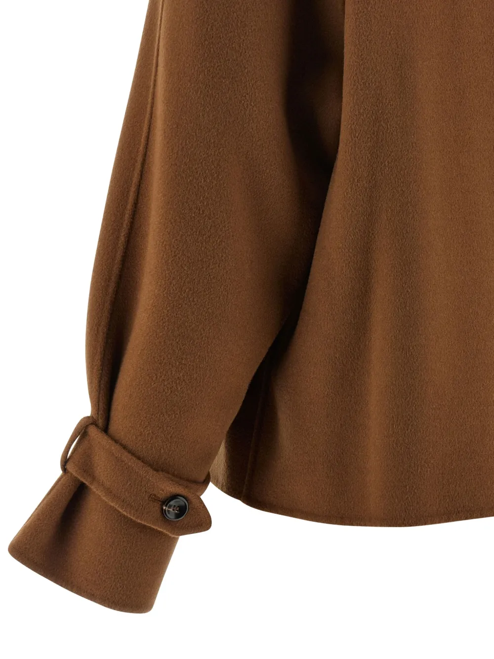 Max Mara Nupar Double-breasted Jacket In Brown