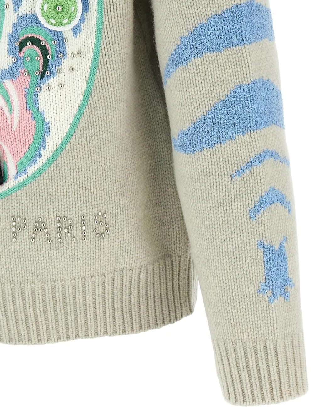 Kenzo Pachinko Cardigan In Gray