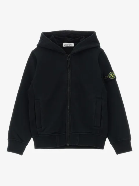 Stone Island Junior hættetrøje med kompasmærke