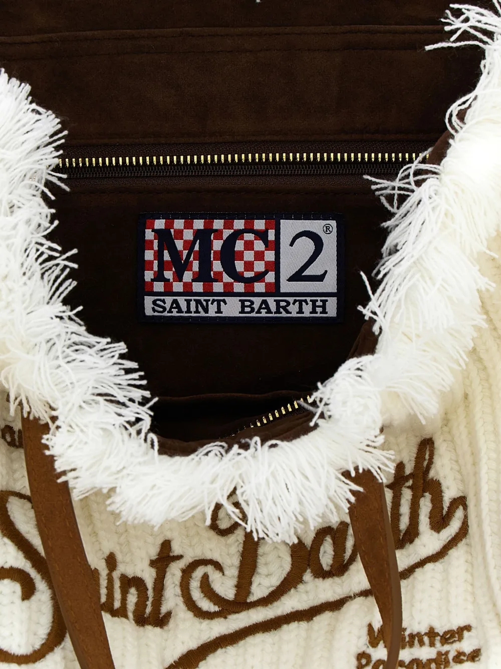 MC2 Saint Barth Colette shopper Wit