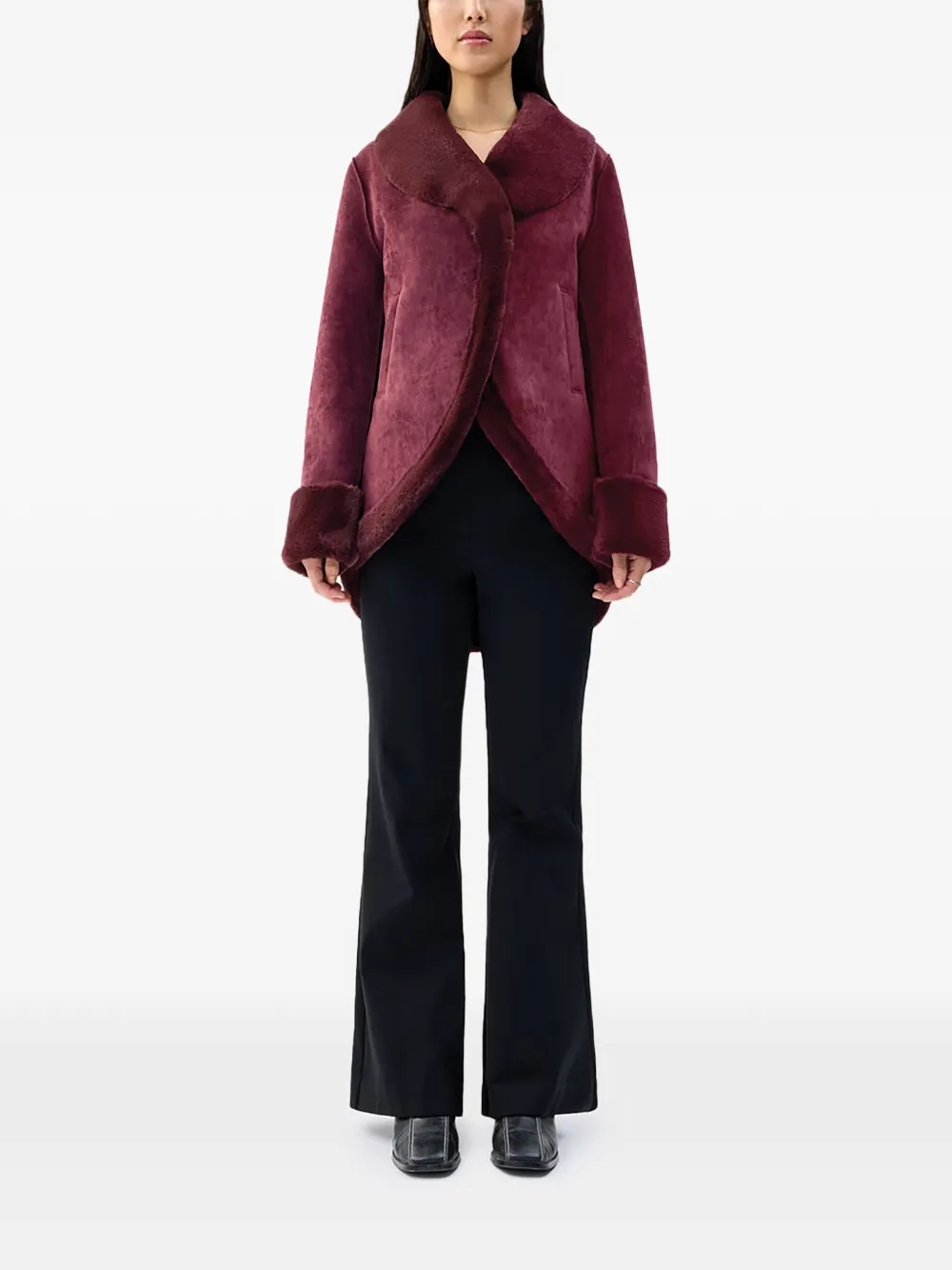  Unreal Fur Perfect Stranger Jacket - Red 
