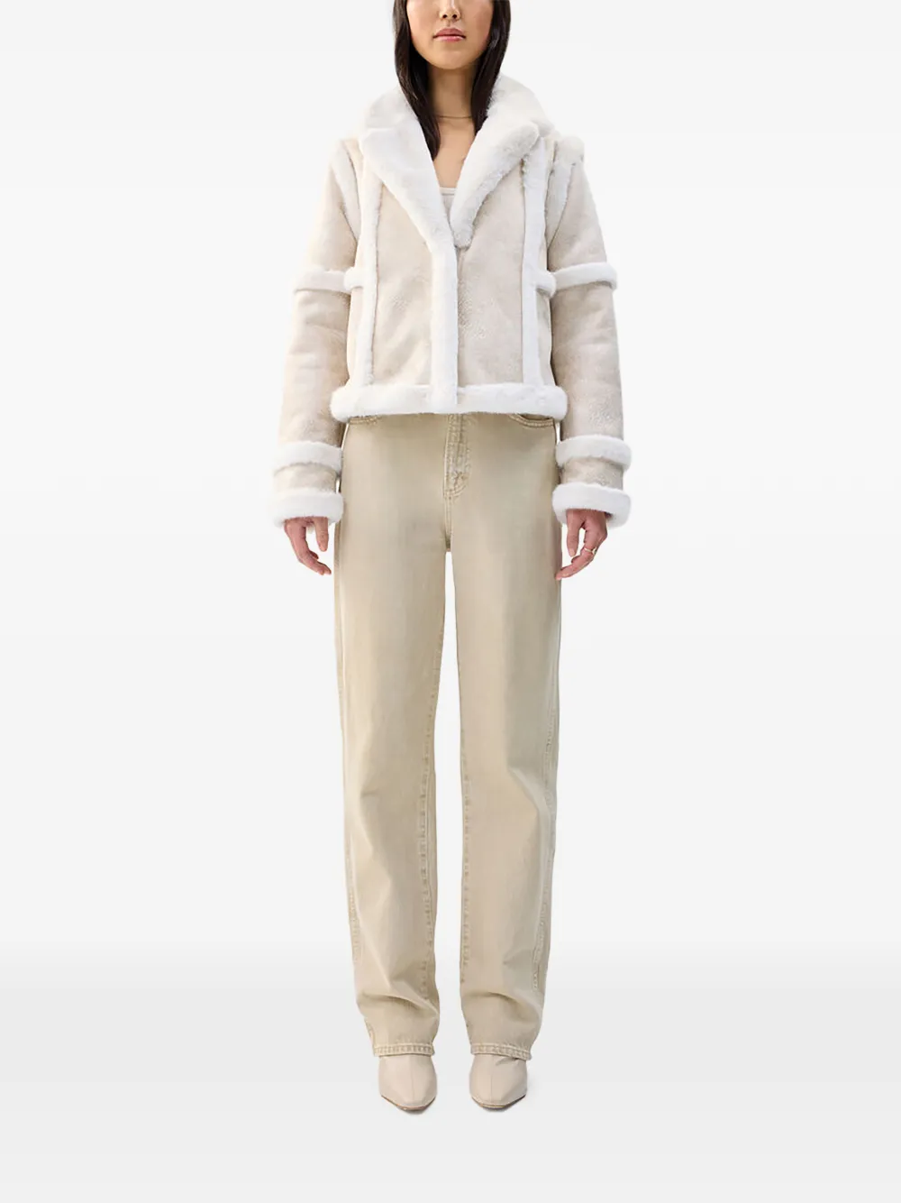  Unreal Fur Talamasca Faux-fur Jacket - Neutrals 