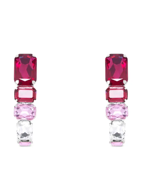 AREA crystal wrap earrings