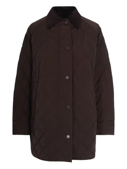 Max Mara quilted buttoned jacket 