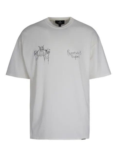 Represent playera Hand Drawn Thoroughbred
