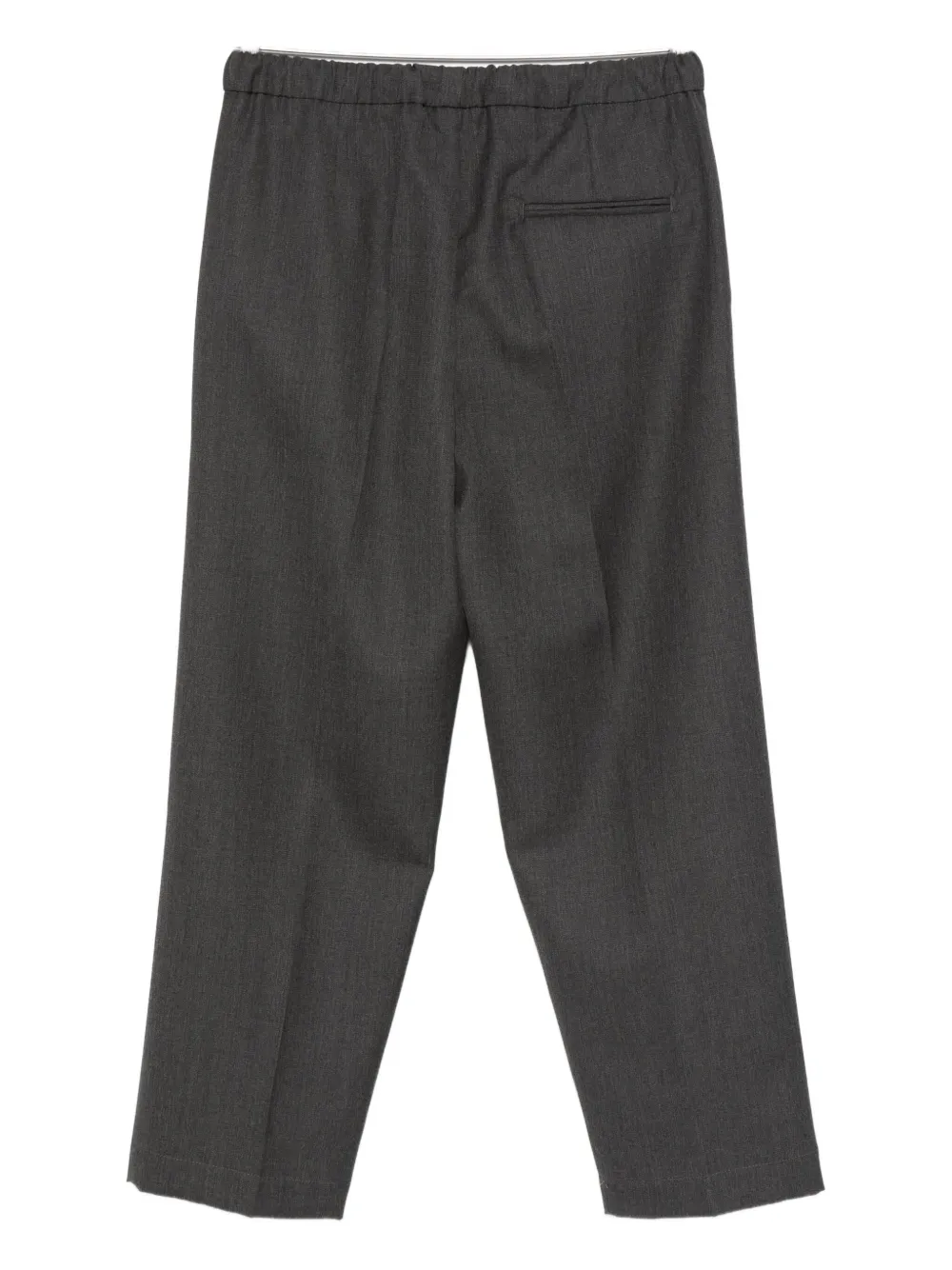 Costumein drawstring-waist wool trousers - Grijs