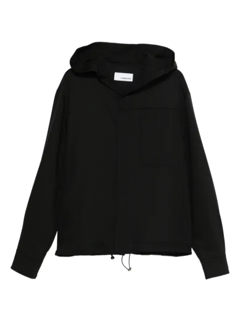 Costumein drawstrings hooded jacket