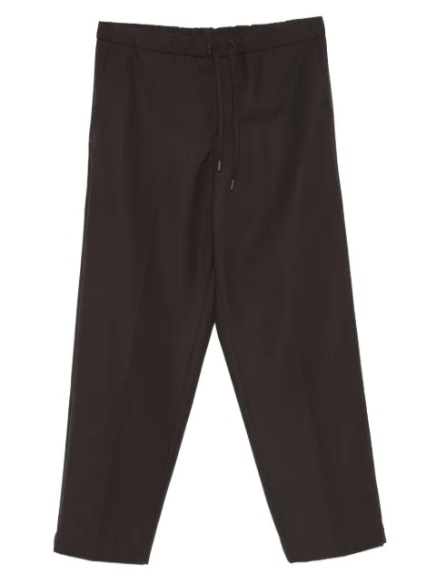 Costumein drawstring-waist trousers
