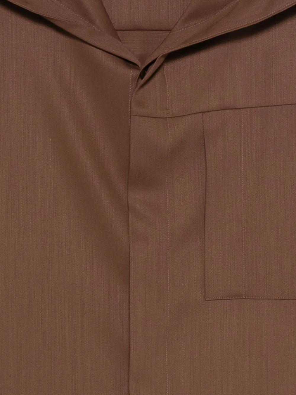 Costumein Jack met capuchon en zak Bruin