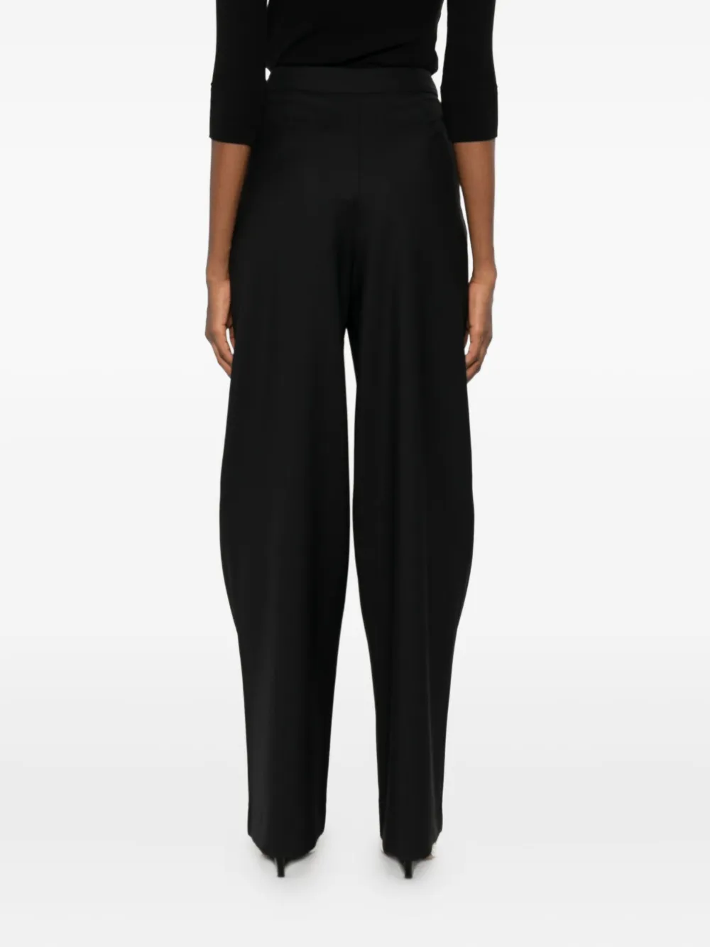 Iro Costane Pleated Trousers In Black
