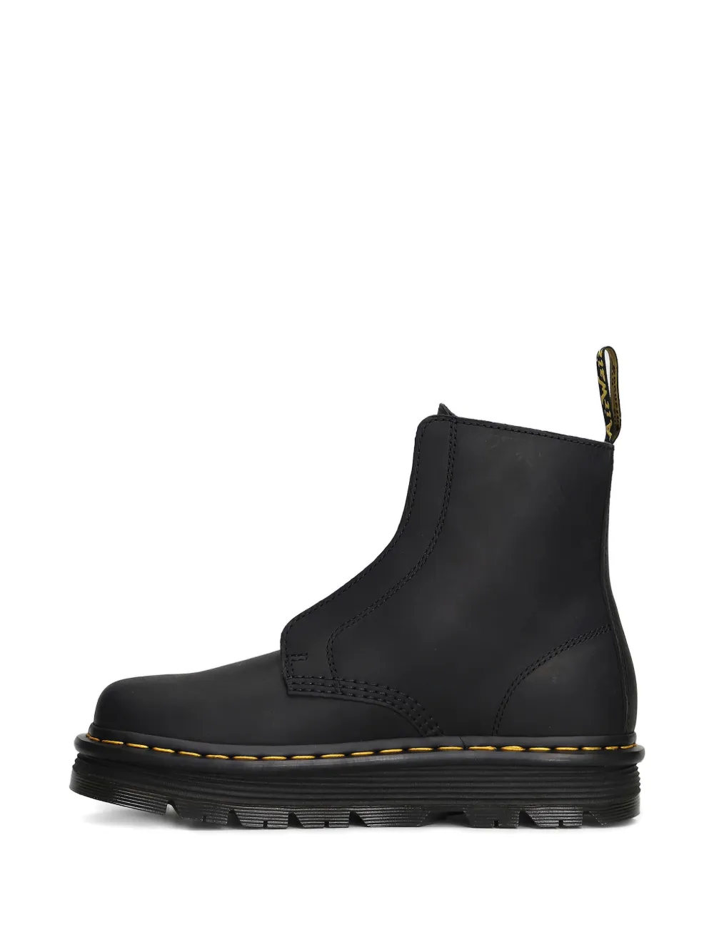 Dr. Martens Leren veterloze laarzen Zwart