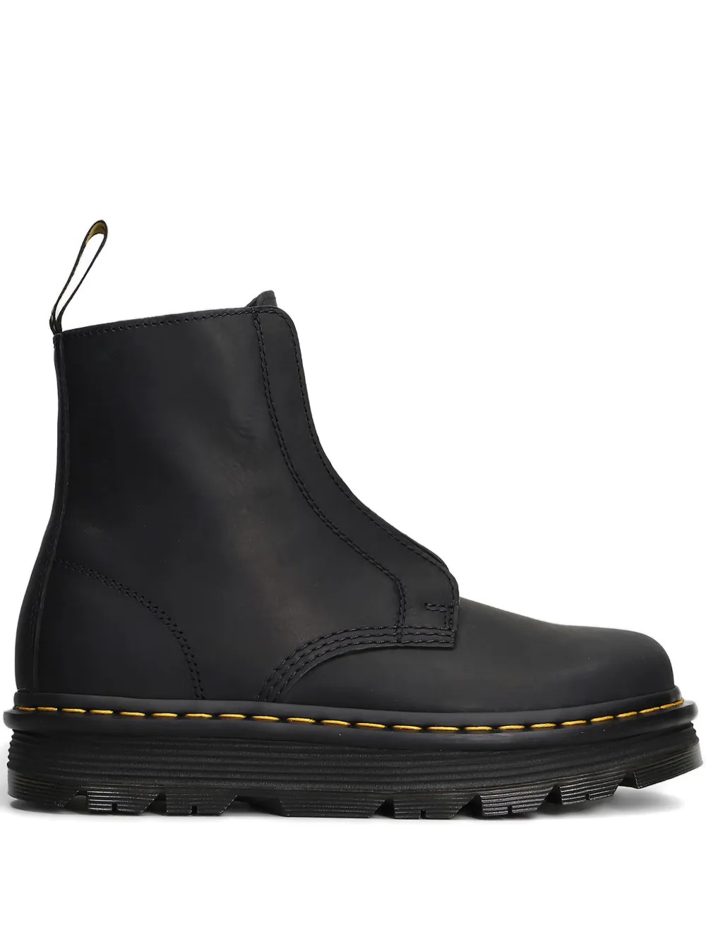 Dr. Martens botas sin agujetas | negro | Image 1