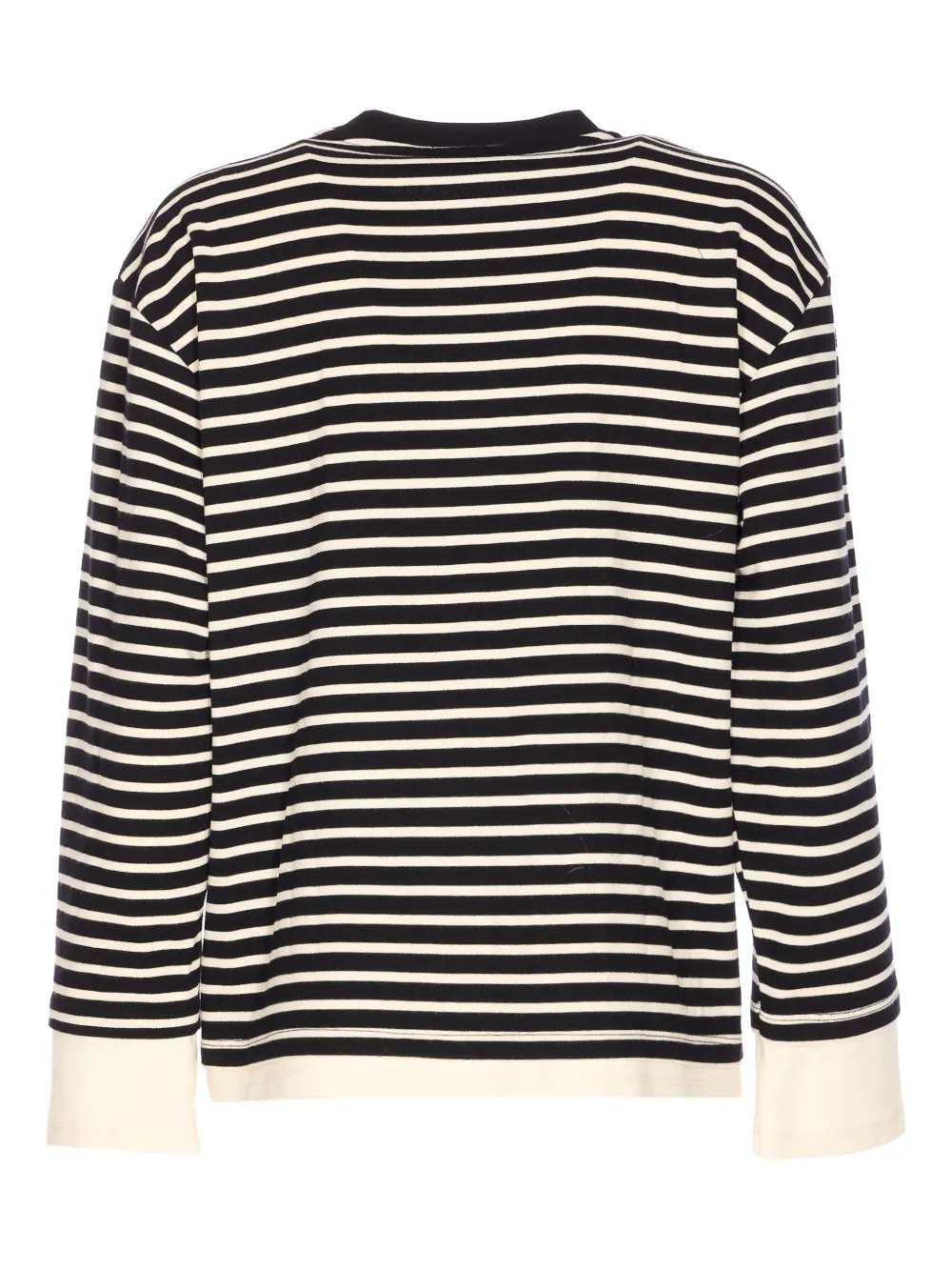 Eleh striped-pattern crew-neck sweatshirt | Sweaters | Image 2