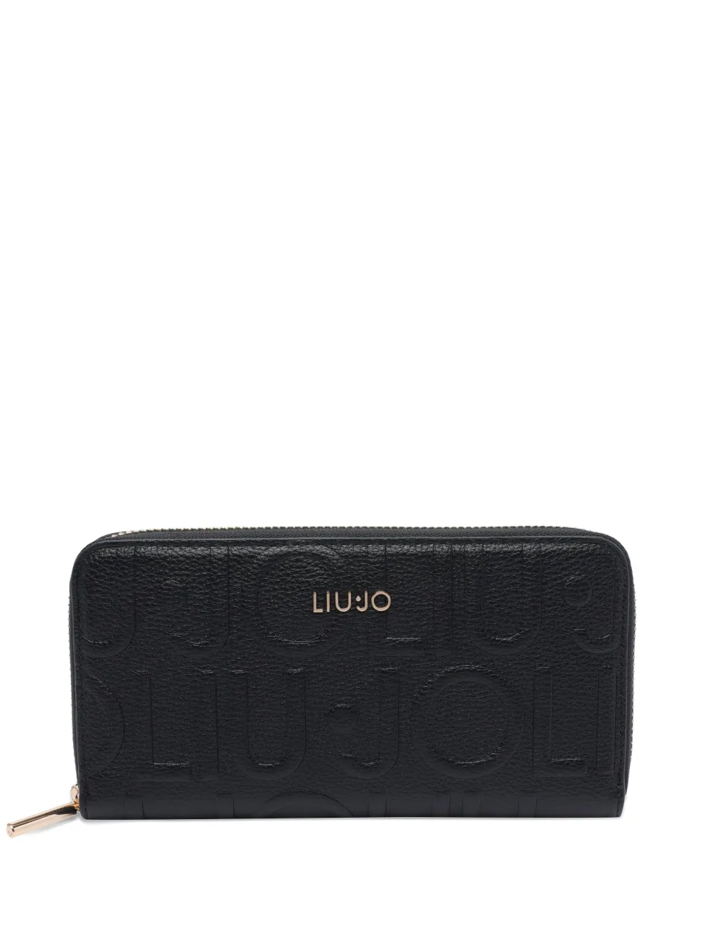 LIU JO logo-embossed wallet | Black | Image 1