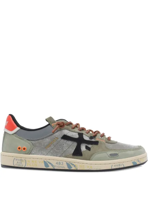 Premiata Bsktclay suede-leather sneakers