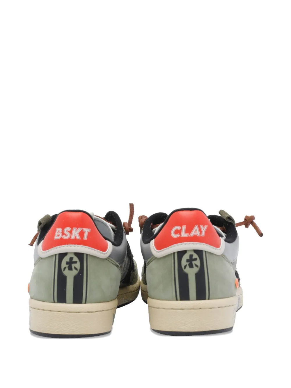 Premiata Basclay sneakers van suède leer Groen