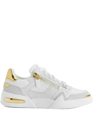 Giuseppe Zanotti Frankie ダブルジップ ローカットスニーカー