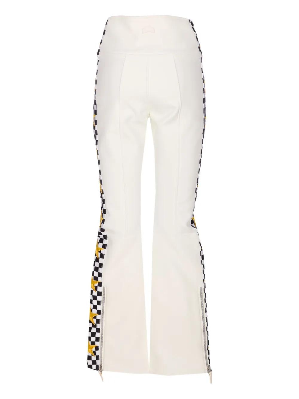 Jetset Tibi Star-embroidery Ski Trousers In White