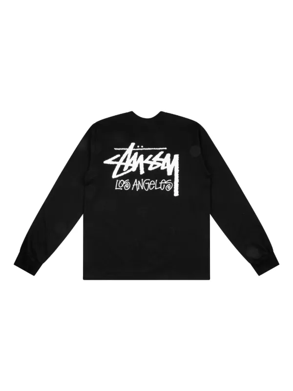 トップス Stussy Toronto Long Sleeve Tee Black M Stüssy long-sleeve T-shirt | Black | FARFETCH