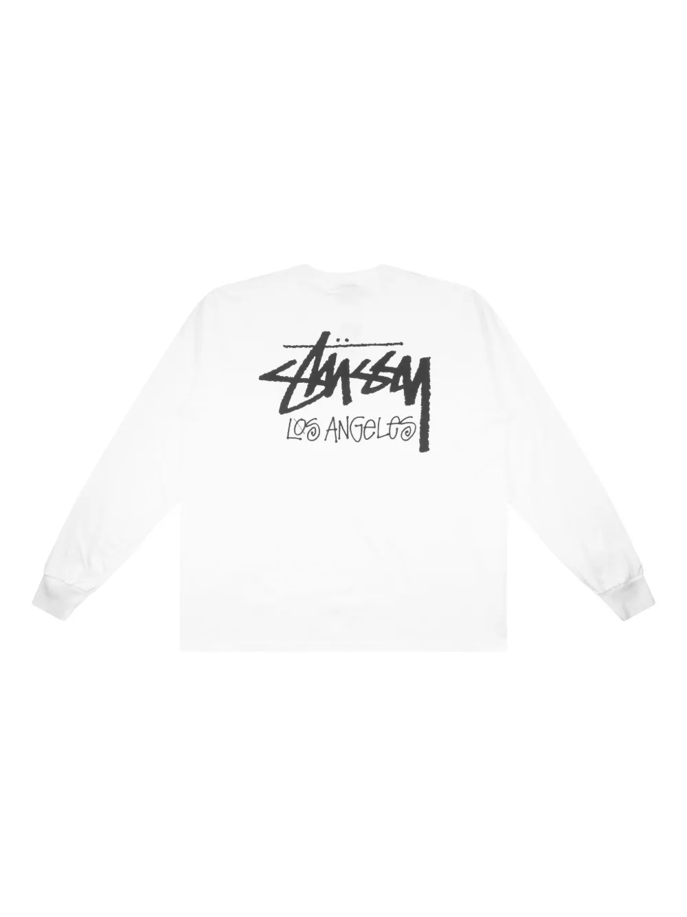 Stüssy long-sleeve T-shirt - Wit