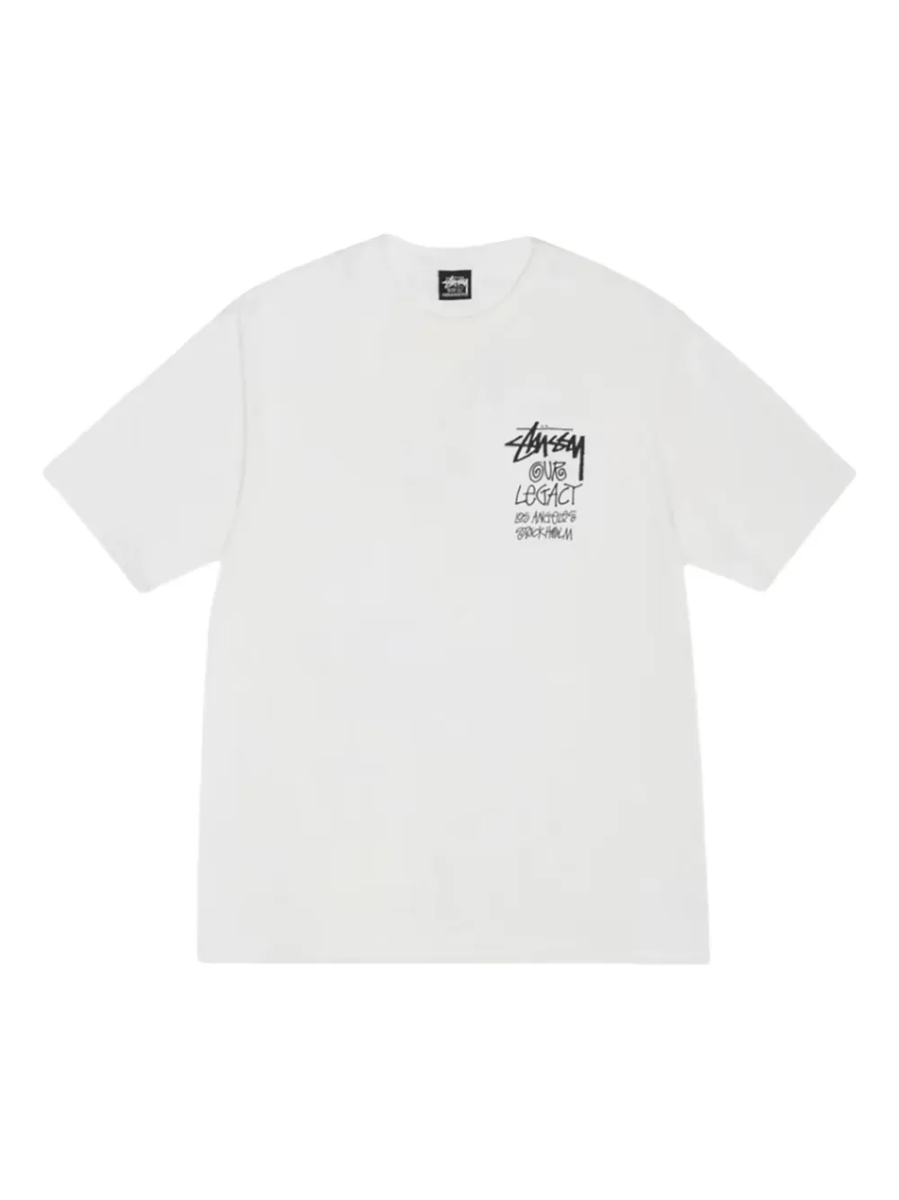 Stüssy playera Solid World Tour LCB | blanco | Image 1